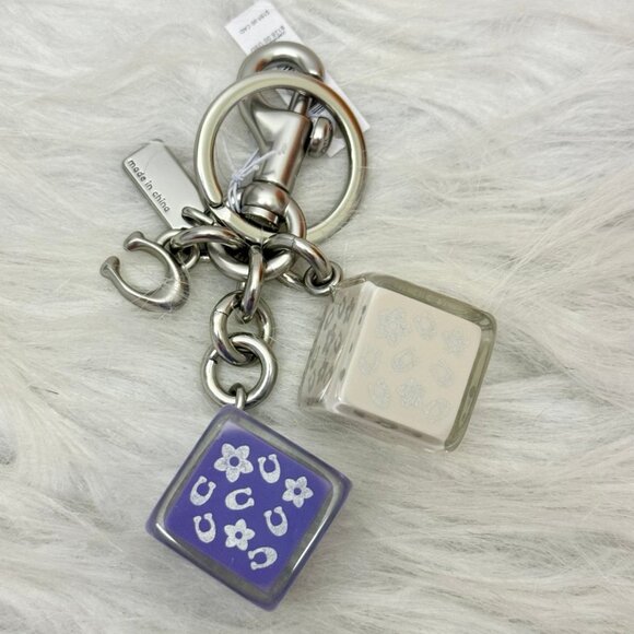 NWT Coach Cube Cluster Bag Charm cr919 - Picture 4 of 6